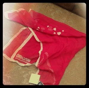 Moschino scarf 24 x 24 NWT